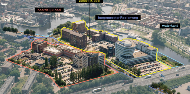Roelenkwartier Zwolle deelgebieden