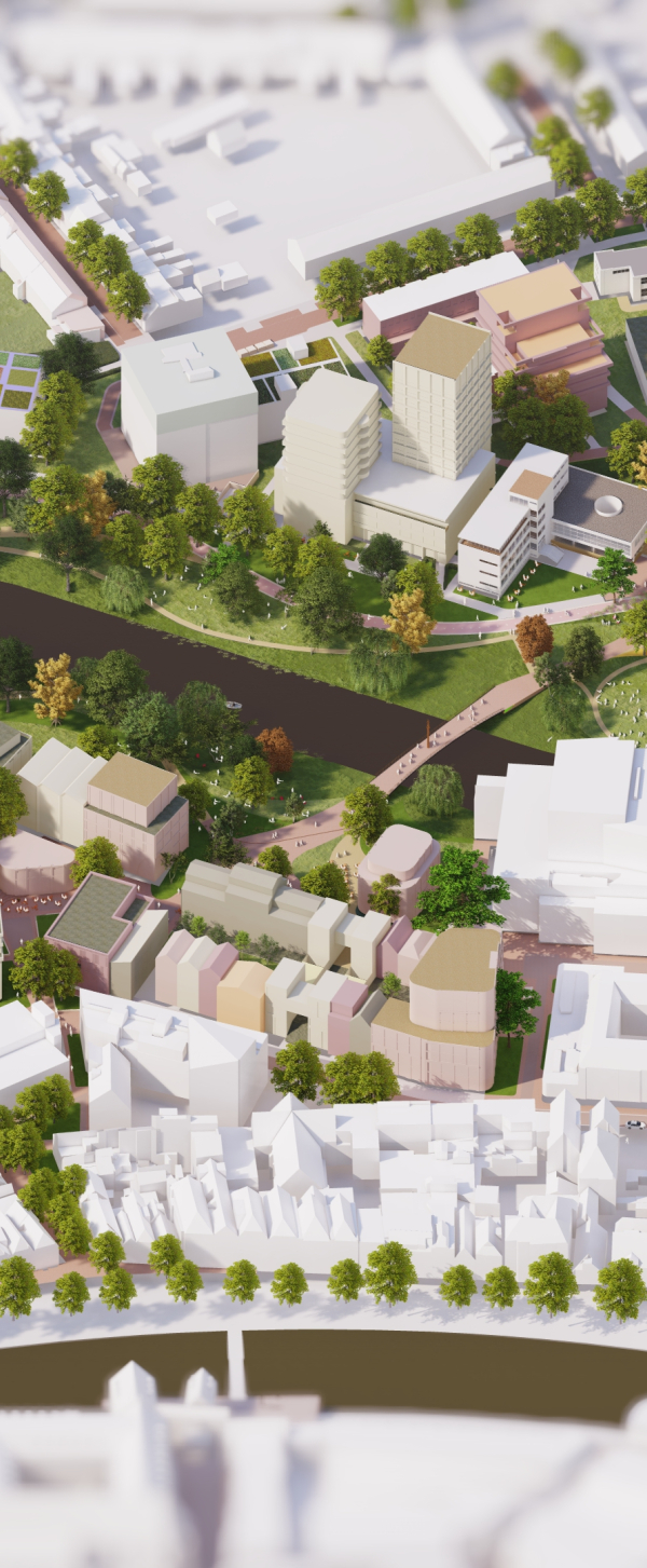 Vogelvlucht Noorderkwartier Zwolle