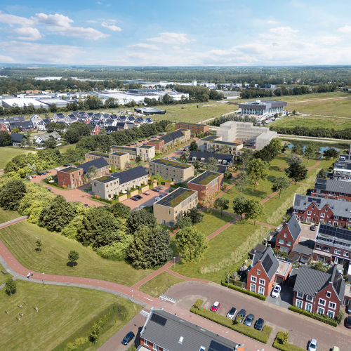 Vogelvluchtimpressie Het Hof Zevenaar 