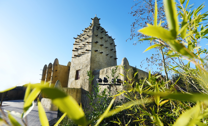 Foto van een gebouw in Wildlands Emmen
