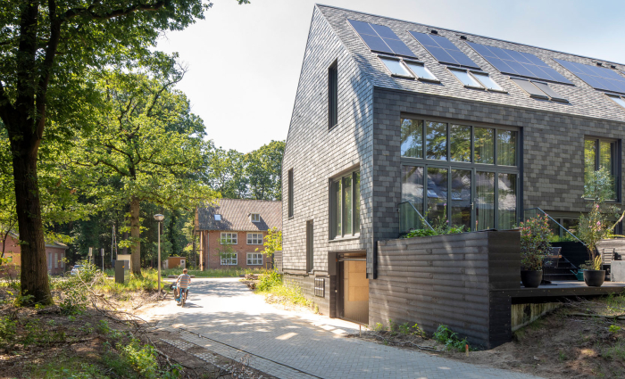 Herenhuizen zijgevel Buitenplaats Koningsweg 