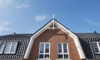 Detail foto van een gevel