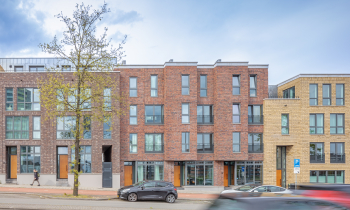 Arnhemse Heeren voorzijde woningen.