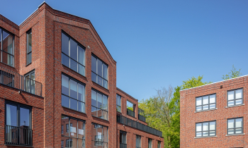 Breukelen Vechtvoorde voorgevel pakhuizen.