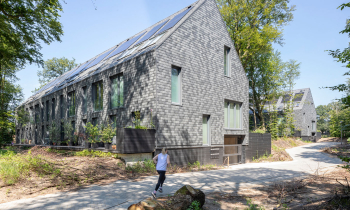Gevel herenhuizen Buitenplaats Koningsweg