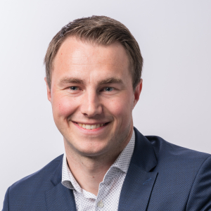Portretfoto van Nick Wolf