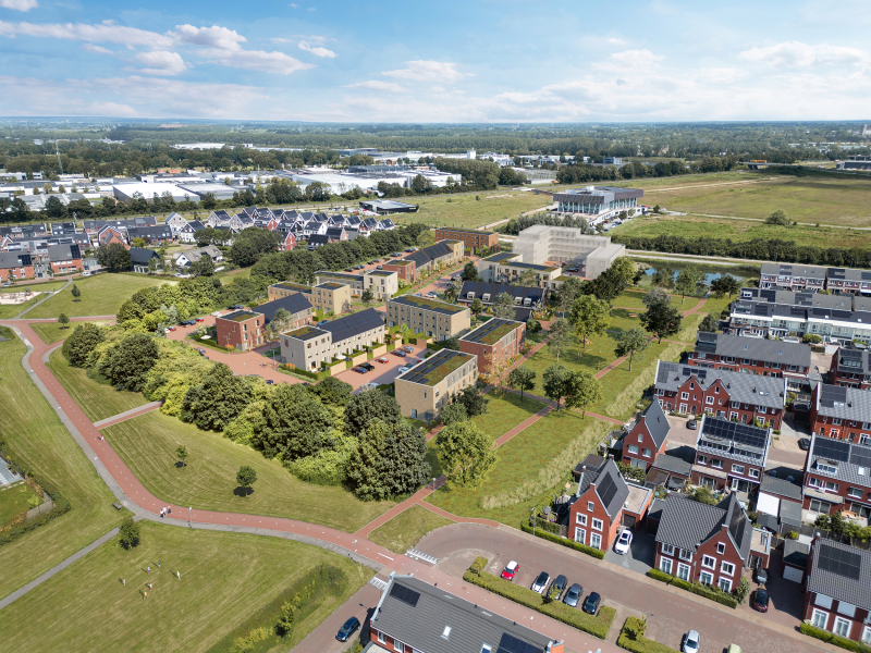 Vogelvluchtimpressie Het Hof Zevenaar 