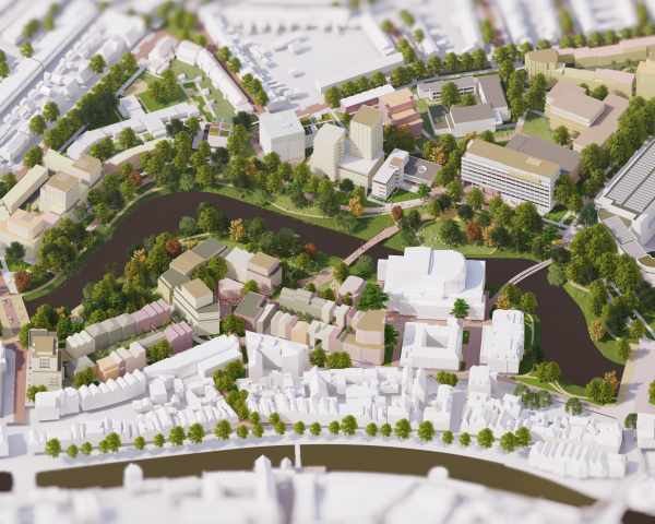 Situatietekening Noorderkwartier Zwolle