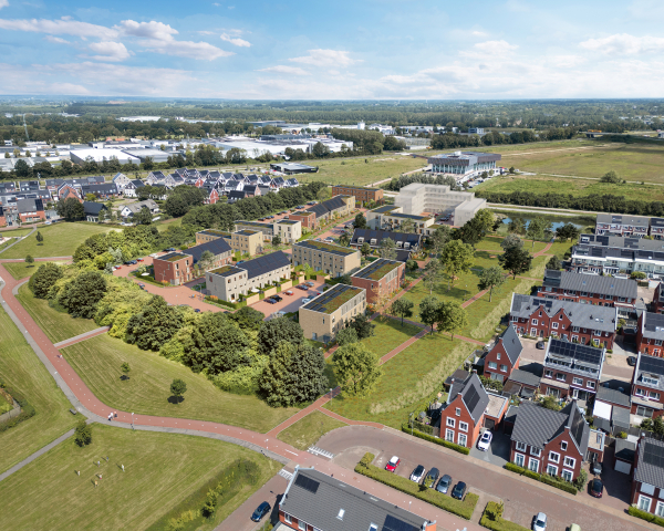 Vogelvluchtimpressie Het Hof Zevenaar 