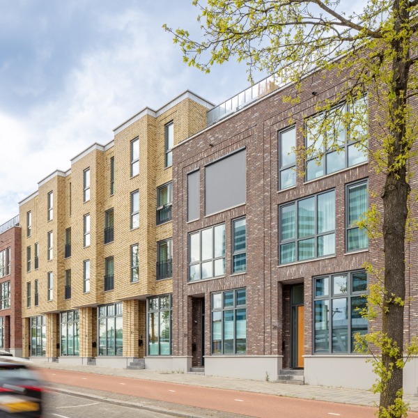 Arnhemse Heeren woningen voorzijde.
