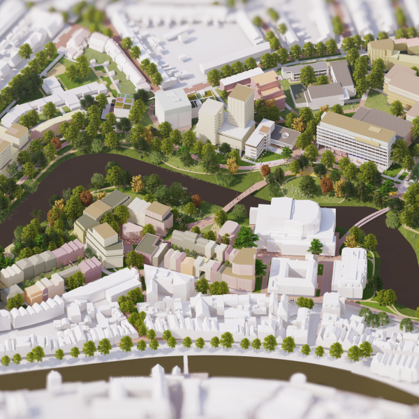 Vogelvlucht Noorderkwartier Zwolle