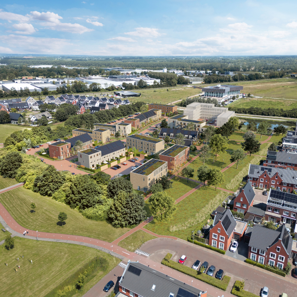 Vogelvluchtimpressie Het Hof Zevenaar 