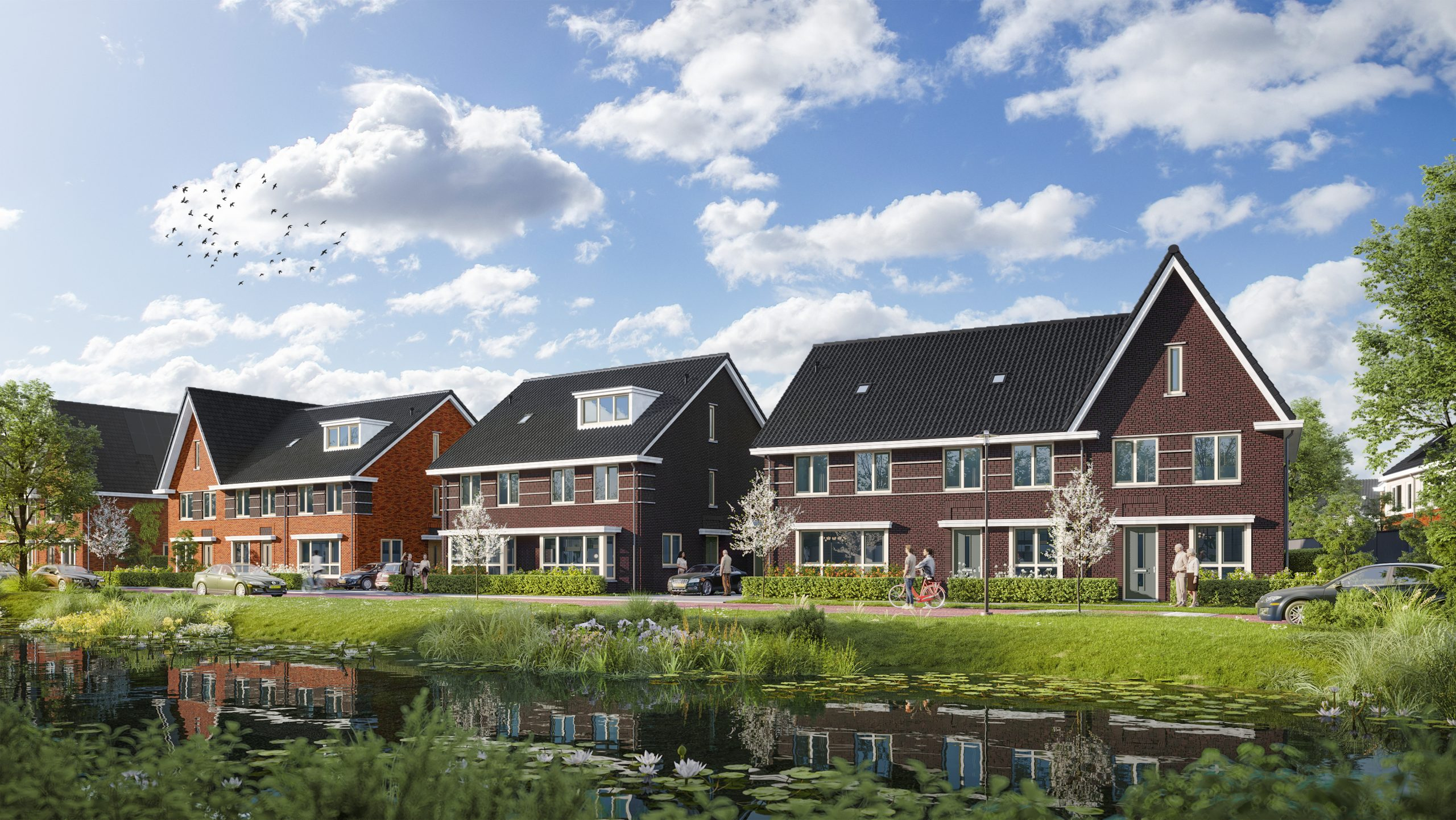 Vooraanzicht Maarssenbroek Haagstede blok 11