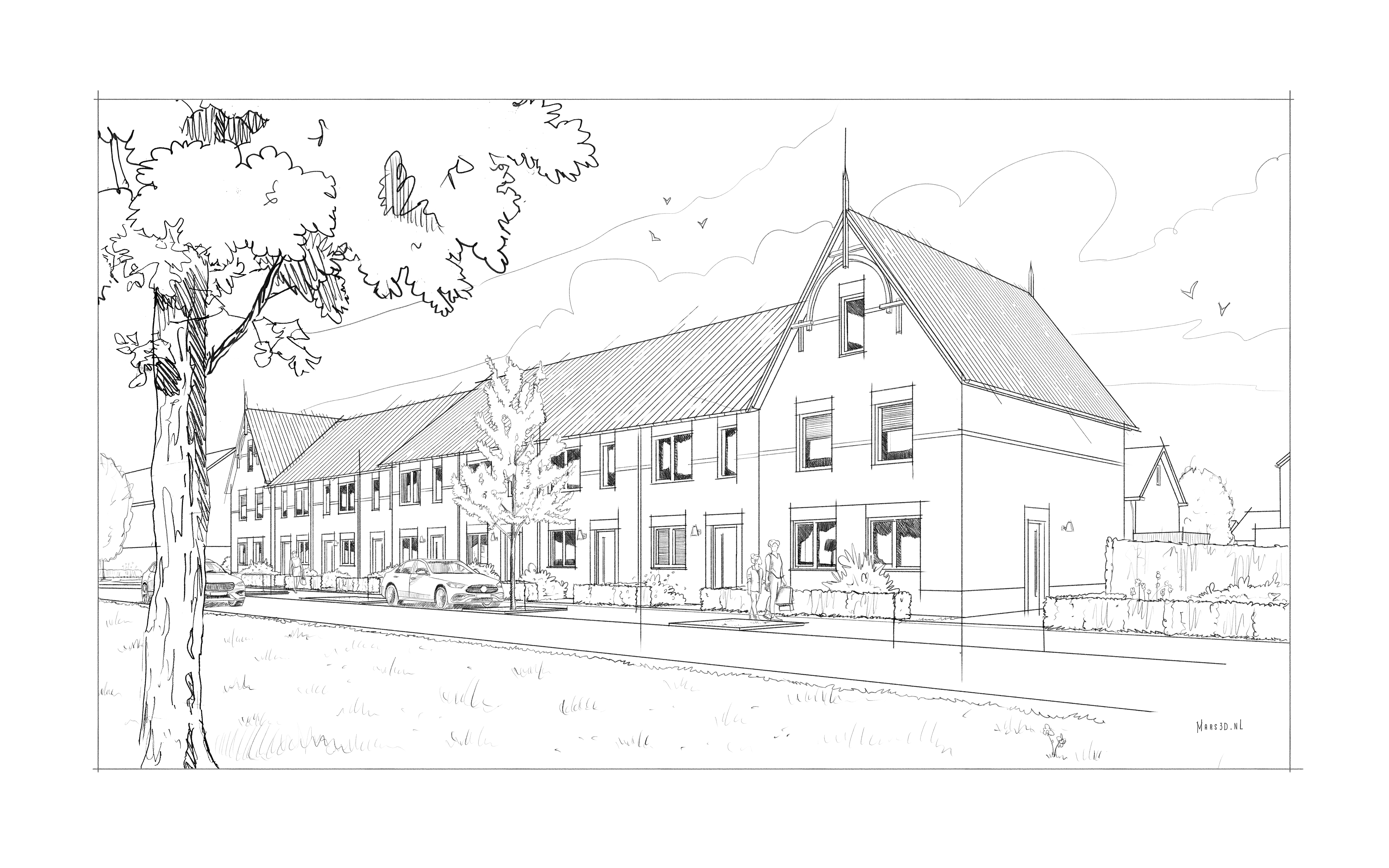 Rijwoningen Op Zuid in Zetten