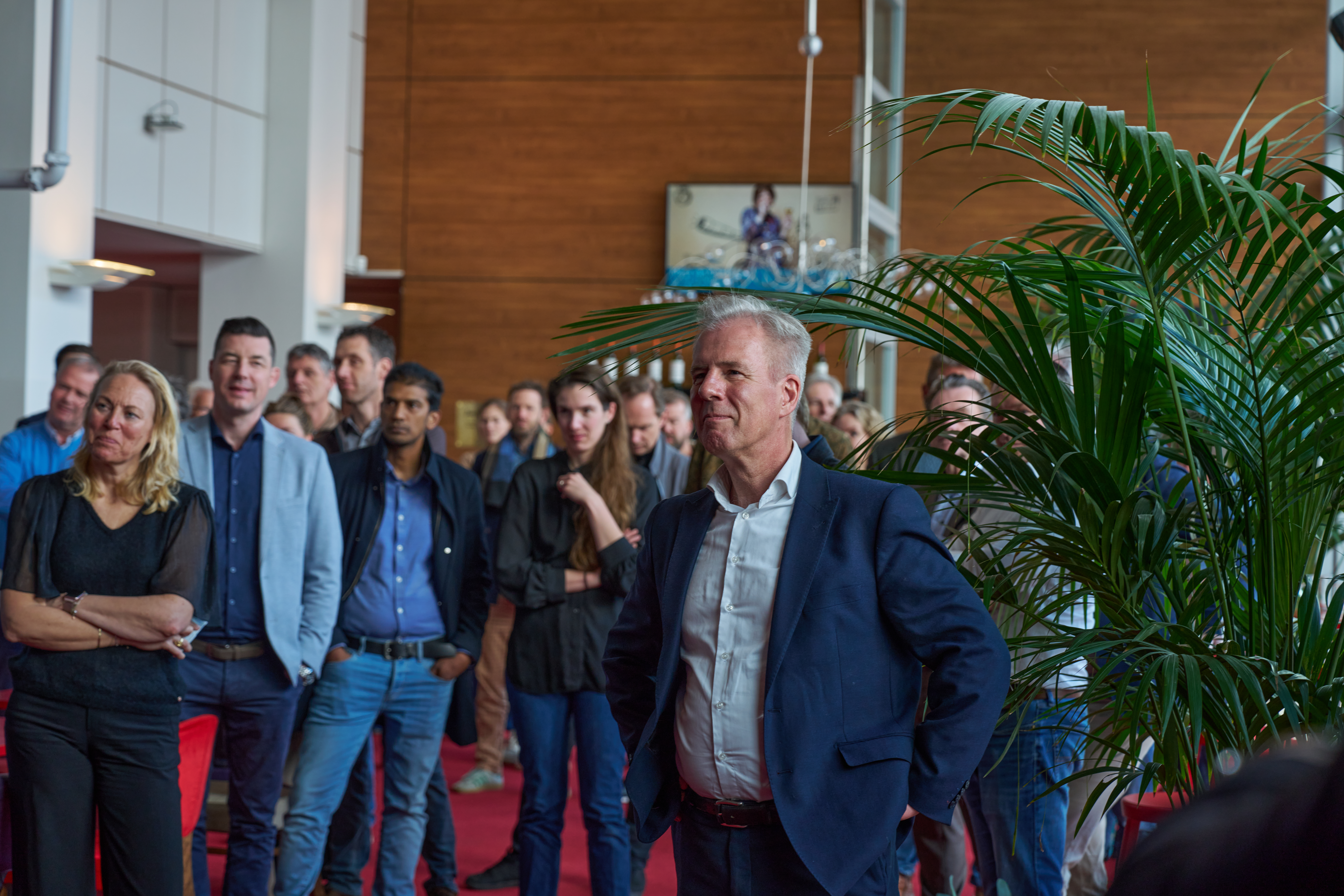 Start viering bouw SEM speeches publiek