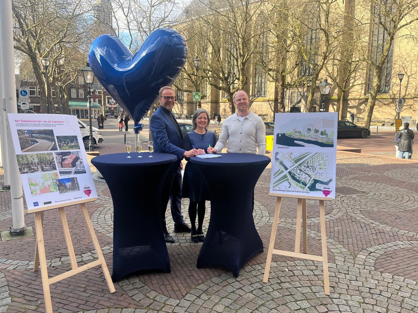 Ondertekening SOK Roelenkwartier
