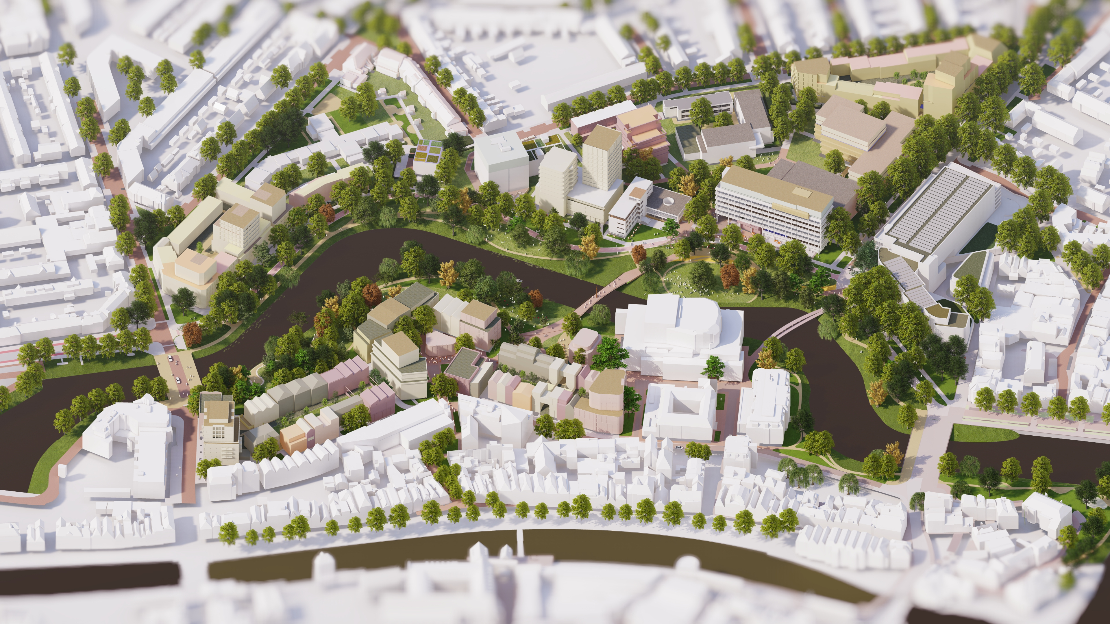 Situatietekening Noorderkwartier Zwolle